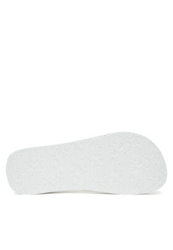 Calvin Klein Jeans Japonki Beach Sandal Flatform Tpu YW0YW01830 Biały. Kolor: biały