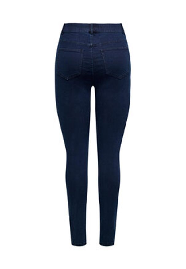 JDY Jeansy 15308880 Granatowy Skinny Fit. Kolor: niebieski
