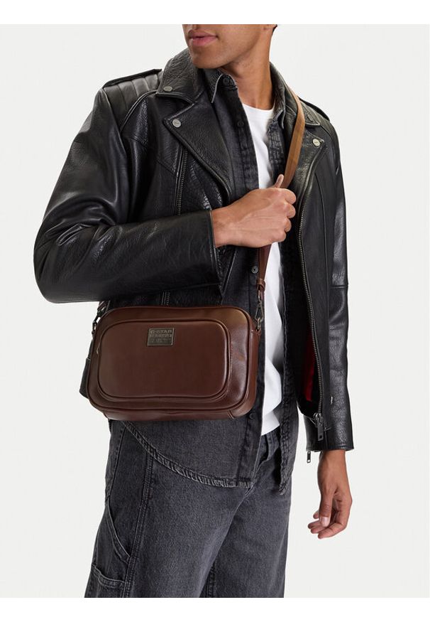 G-Star RAW - G-Star Raw Saszetka CEO-NOAH-XC8193 Czarny. Kolor: czarny. Materiał: materiał