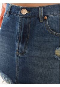 One Teaspoon Spódnica jeansowa Junkyard 26276 Niebieski Regular Fit. Kolor: niebieski. Materiał: bawełna #4