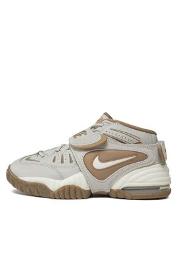 Nike Sneakersy Air Adjust Force DZ1844 200 Szary. Kolor: szary. Materiał: skóra