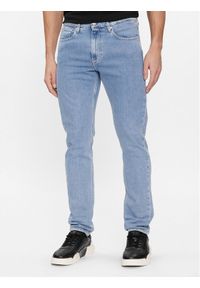 Calvin Klein Jeans Jeansy J30J323690 Niebieski Slim Taper Fit. Kolor: niebieski