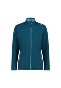 Damski polar CMP. Kolor: niebieski. Materiał: polar. Sport: turystyka piesza #1