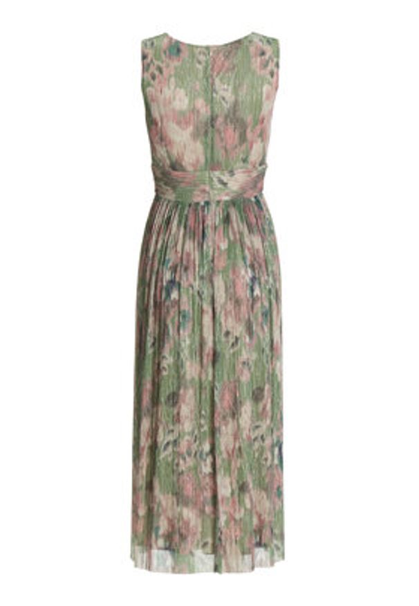 Swing Sukienka koktajlowa 5AK06100 Zielony Regular Fit. Kolor: zielony. Materiał: syntetyk. Styl: wizytowy