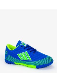 Casu - Niebieskie buty sportowe orliki sznurowane casu 21m1/m. Kolor: zielony, wielokolorowy, niebieski #2