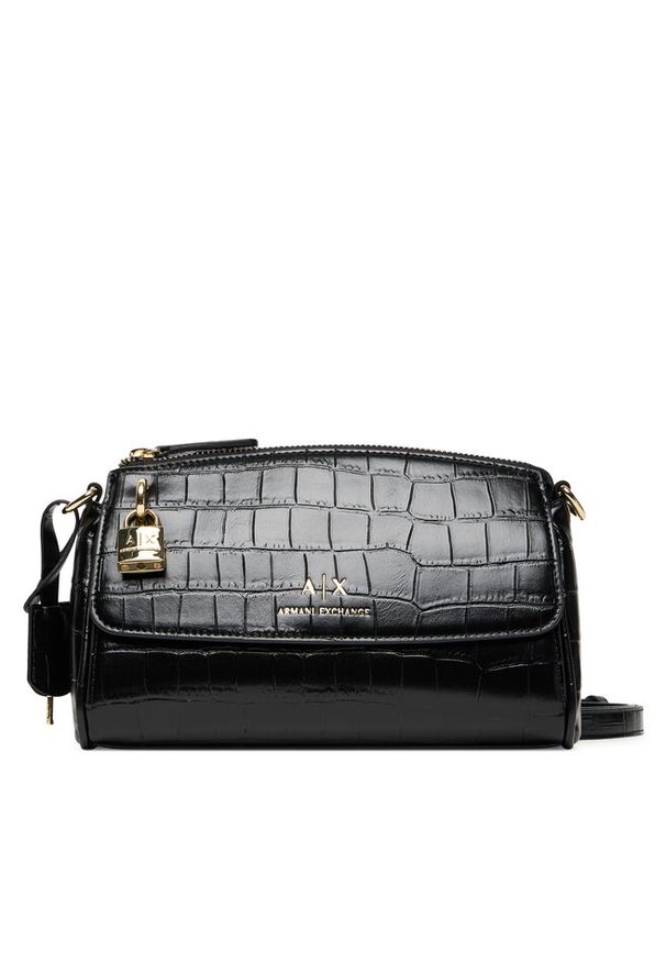 Torebka Armani Exchange. Kolor: czarny