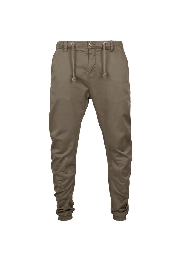 Urban Classics - Spodnie Urban Classic stretch. Kolor: zielony