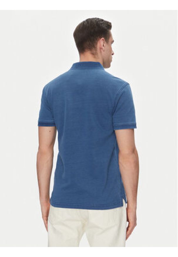 Levi's® Polo Housemark 35883-0271 Niebieski Straight Fit. Typ kołnierza: polo. Kolor: niebieski. Materiał: bawełna