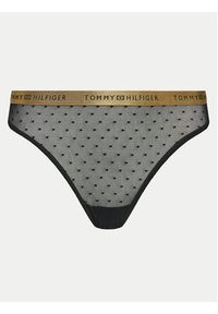 TOMMY HILFIGER - Tommy Hilfiger Stringi UW0UW05533 Czarny. Kolor: czarny. Materiał: syntetyk