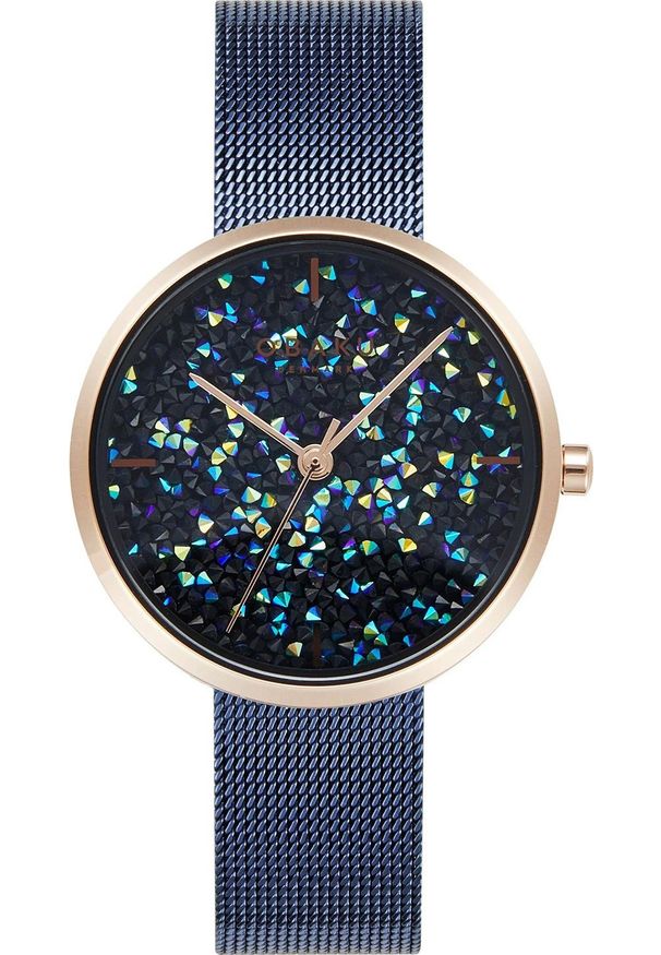 Zegarek OBAKU Zegarek damski Obaku Denmark V289LHVLML niebieski. Kolor: niebieski