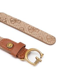 Guess Pasek Damski Aviana Belts BW7682 VIN20 Brązowy. Kolor: brązowy. Materiał: materiał #2