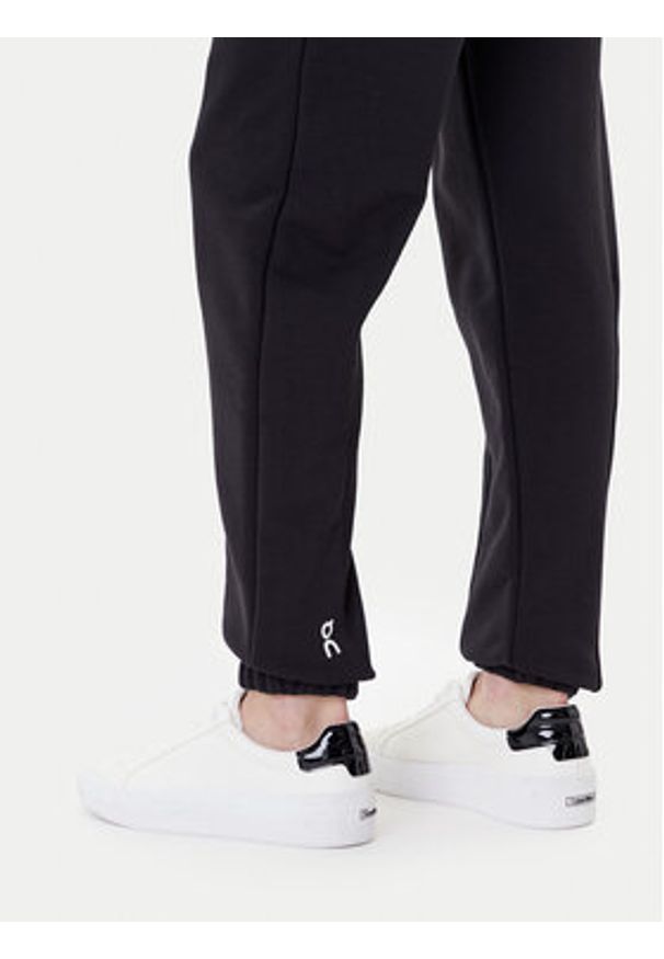 On Spodnie dresowe Club Pants 1WE1005 Czarny Relaxed Fit. Kolor: czarny. Materiał: bawełna