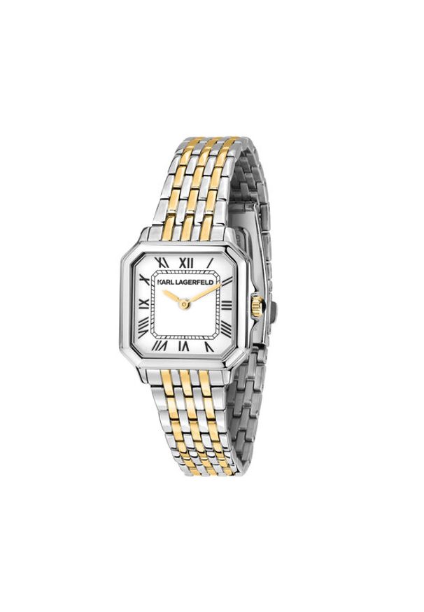 Karl Lagerfeld - KARL LAGERFELD Zegarek R0553110505 Srebrny. Kolor: srebrny