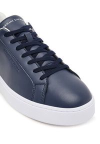 Armani Exchange Sneakersy XM000141 AF11912 UB100 Granatowy. Kolor: niebieski. Materiał: skóra #3