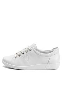 ecco - ECCO Sneakersy Soft 2.0 20650301007 Biały. Kolor: biały. Materiał: skóra #4