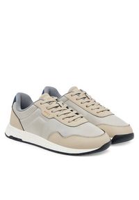BOSS Sneakersy Titanium 50536481 Beżowy. Kolor: beżowy. Materiał: materiał #4