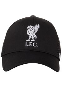 Czapka z daszkiem męska 47 Brand Liverpool FC Branson Cap. Kolor: czarny. Materiał: bawełna, poliester