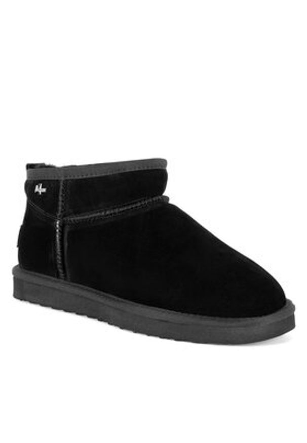 MEXX Śniegowce MICH2003743W Czarny. Kolor: czarny. Materiał: skóra, zamsz