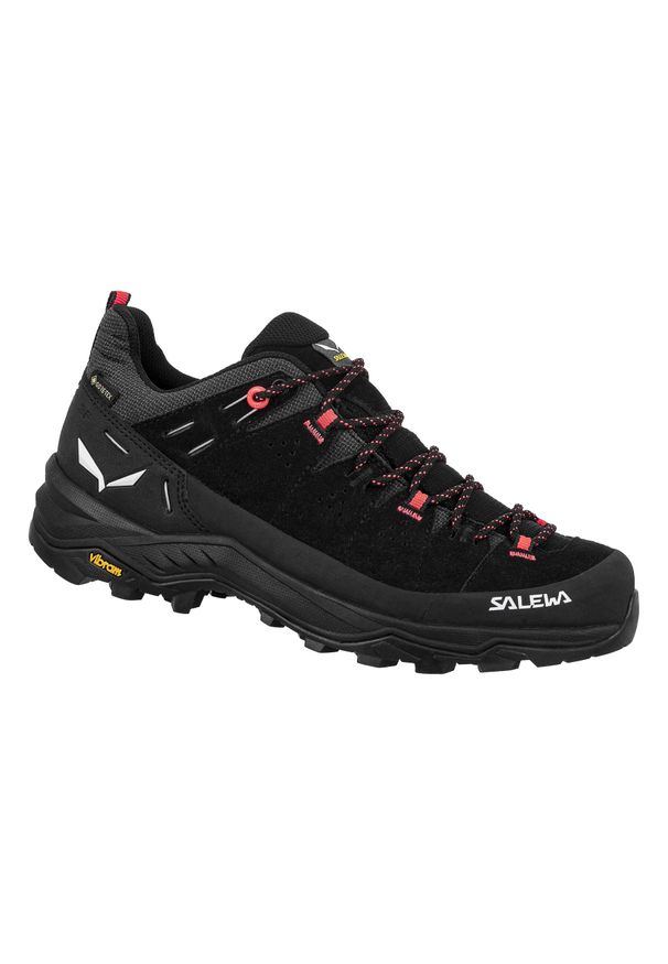 Buty Trekkingowe Damskie Salewa Alp Trainer 2 Gtx. Kolor: czarny. Materiał: materiał. Szerokość cholewki: normalna
