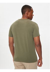 Aeronautica Militare T-Shirt AM1UTI001 Khaki Regular Fit. Kolor: brązowy. Materiał: bawełna #2