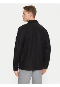 Stone Island Kurtka przejściowa 8115120F4 Czarny Regular Fit. Kolor: czarny. Materiał: wełna #4