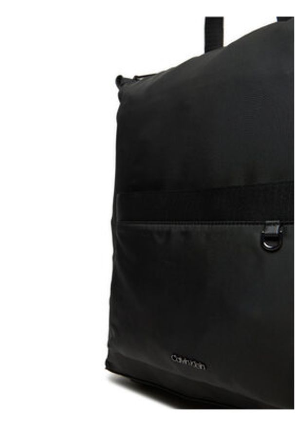 Calvin Klein Plecak K50K512709 Czarny. Kolor: czarny. Materiał: materiał