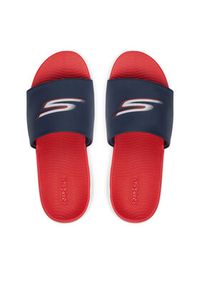 skechers - Skechers Klapki Go Consistent Slippers 2.0 229269/NVRD Granatowy. Kolor: niebieski. Materiał: skóra #4