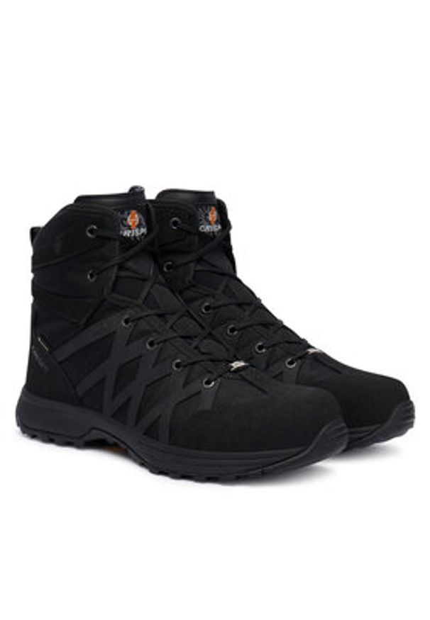 Crispi Trekkingi ARES 6 GTX BM20029900 Czarny. Kolor: czarny. Materiał: skóra. Sport: turystyka piesza