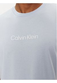 Calvin Klein T-Shirt Hero K10K111346 Niebieski Regular Fit. Kolor: niebieski. Materiał: bawełna #5