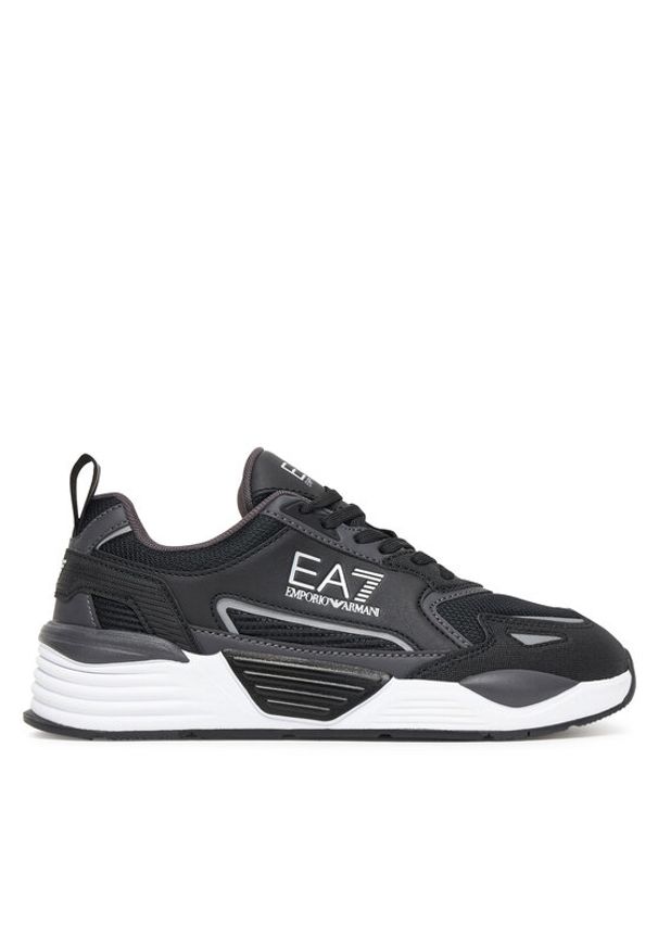 EA7 Emporio Armani Sneakersy 7X000308 AF18447 MZ234 Czarny. Kolor: czarny. Materiał: skóra