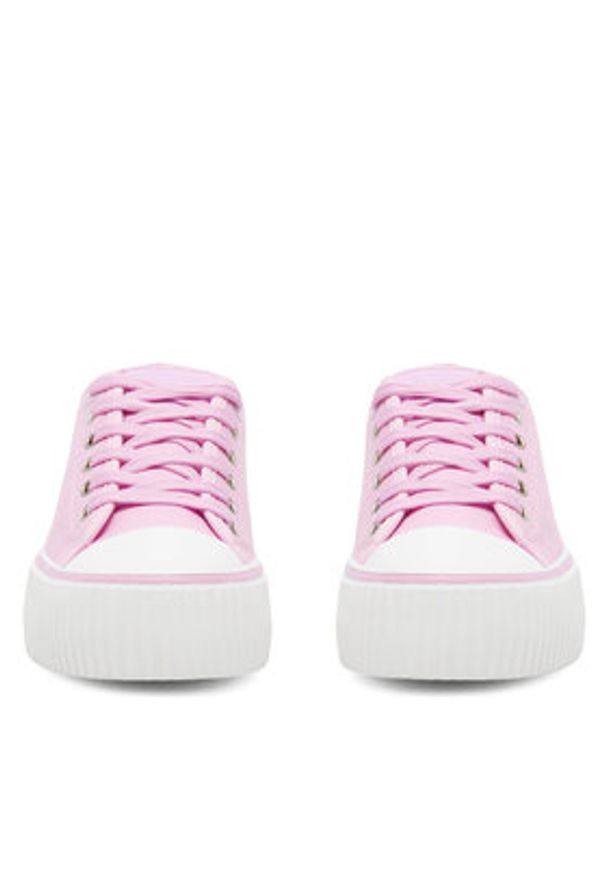 Beverly Hills Polo Club Trampki W-BHPC027M Różowy. Kolor: różowy. Materiał: materiał