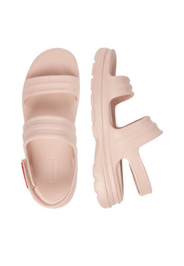 Hunter Sandały HUN8761 Różowy. Kolor: różowy. Materiał: syntetyk