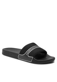 Calvin Klein Jeans Klapki Slide Neoprene Snap YM0YM00960 Czarny. Kolor: czarny