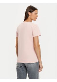 Guess T-Shirt V5RI05 J1314 Różowy Regular Fit. Kolor: różowy. Materiał: bawełna #8