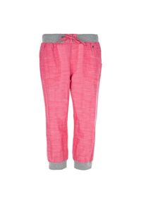 ZENZIMAT - Damskie spodnie 3/4 LOAP Neela, 100% bawełna, S. Kolor: wielokolorowy, szary, fioletowy. Materiał: bawełna #1