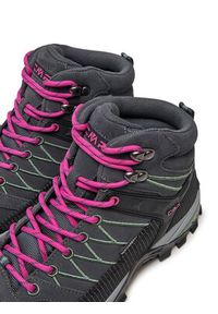 CMP Trekkingi Rigel Mid Wmn Trekking Shoes Wp 3Q12946 Szary. Kolor: szary. Materiał: zamsz, skóra #4