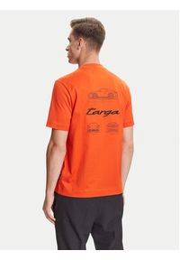 BOSS T-Shirt C-Thompson 197 PS 50543200 Pomarańczowy Regular Fit. Kolor: pomarańczowy. Materiał: bawełna #4