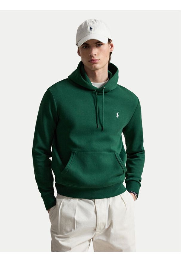Polo Ralph Lauren Bluza 710907092502 Zielony ciemny Regular Fit. Typ kołnierza: polo. Kolor: zielony. Materiał: bawełna