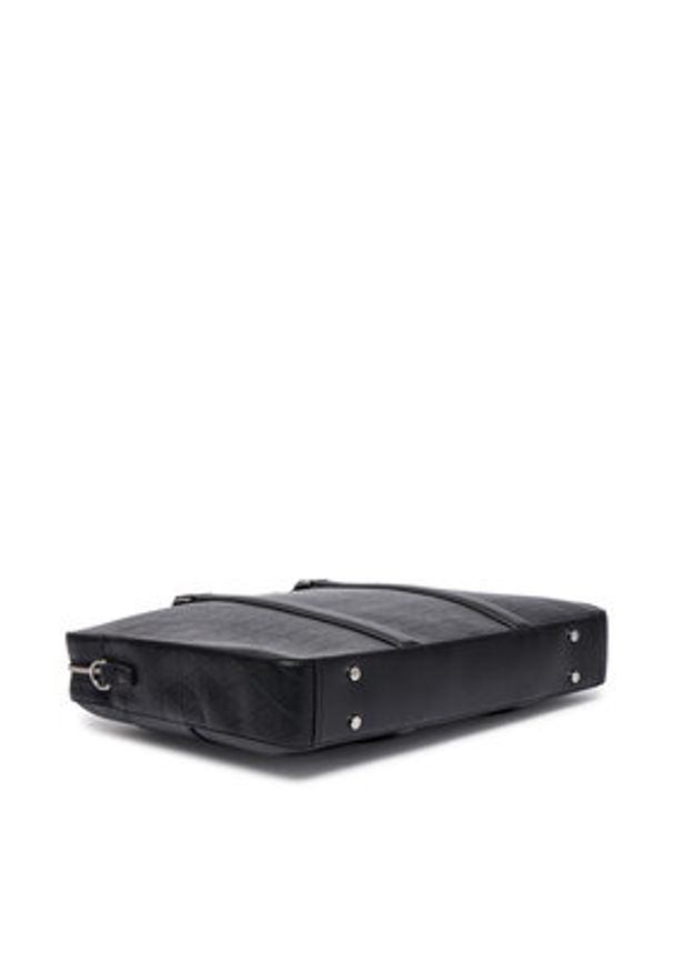 Guess Torba na laptopa HMTOTE P6169 Czarny. Kolor: czarny. Materiał: skóra