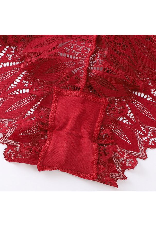 Intica - Figi damskie z ozdobną gumką na co dzień i specjalne okazje Edvige. Kolor: biały. Materiał: materiał