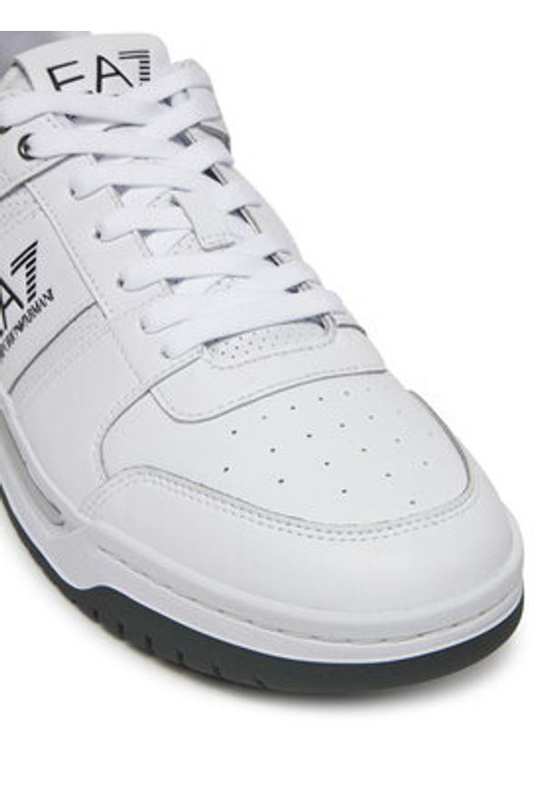 EA7 Emporio Armani Sneakersy X8X234 XK422 R938 Biały. Kolor: biały. Materiał: skóra