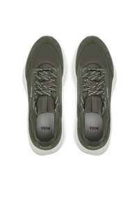 BOSS Sneakersy Ttnm Evo 50536413 Zielony. Kolor: zielony. Materiał: materiał #6