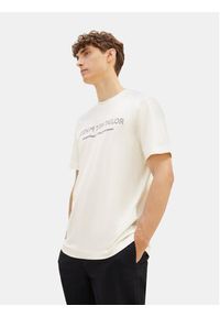 Tom Tailor Denim T-Shirt 1037683 Biały Regular Fit. Kolor: biały. Materiał: bawełna #4