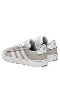 Adidas - adidas Sneakersy Grand Court Alpha JH7234 Szary. Kolor: szary. Materiał: zamsz, skóra