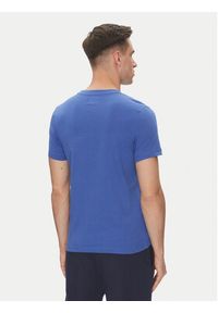 Kappa T-Shirt Logo Korpo Cafers 304J150 Niebieski Slim Fit. Kolor: niebieski. Materiał: bawełna #5