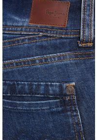 Pepe Jeans jeansy damskie medium waist. Kolor: niebieski #2