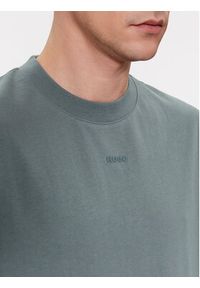 Hugo T-Shirt Dapolino 50488330 Zielony Relaxed Fit. Kolor: zielony. Materiał: bawełna