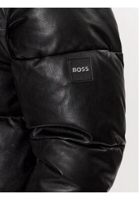 BOSS - Boss Kurtka skórzana Mufaro 50504925 Czarny Regular Fit. Kolor: czarny. Materiał: skóra