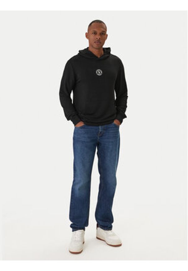 Polo Ralph Lauren Bluza 714P03152001 Czarny Regular Fit. Typ kołnierza: polo. Kolor: czarny. Materiał: syntetyk, wiskoza