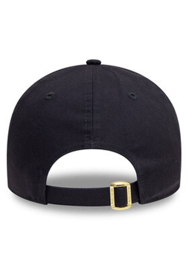 New Era Czapka z daszkiem LA Lakers Metallic 9FORTY 60595197 Granatowy. Kolor: niebieski. Materiał: materiał, bawełna